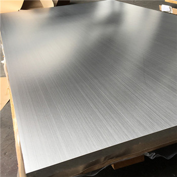 Hoja de aluminio 6061 con superficie de cepillado brillante 