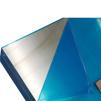 3003 5052 Placa de la banda de rodadura de aluminio de hoja cuadriculada con relieve de diamante pulido antideslizante 48
