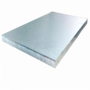 Aluminio personalizado de fábrica / Aluminio liso / plano / placa con película de PE en un lado 1050/1060/1100/1235/3003/3102/8011 
