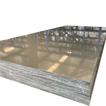 Material de construcción Thin 5052 H32 48 * 96 Hoja de aluminio 